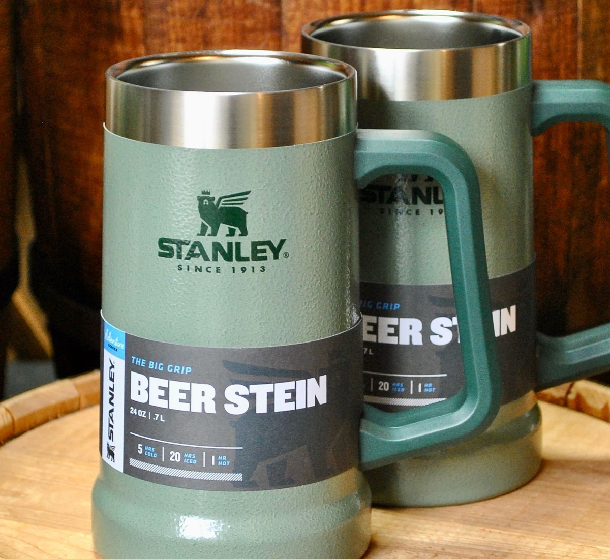 STANLEY Classic Vacuum Camping Mug Tumbler 24oz Set of 2 STANLEY Classic Vacuum Camping Mug Tumbler 24oz Set of 2