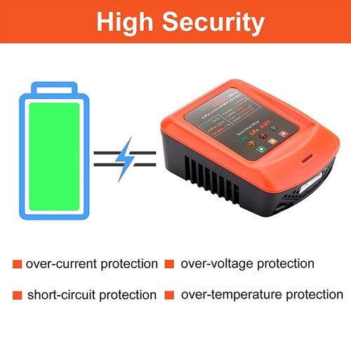 For 2S 3S 7.4V 11.1V Lipo LiFe NiMh Battery RC UK Professional Balance Charger - Picture 5 of 12