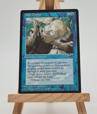 False Demise (M.1)  Alliances Magic Karte englisch (Vorgetäuschter Tod (M.1)