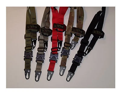 Savvy Sniper QUAD COBRA Buckle Sling w/ Dual HK Snaphook - Ambi RH or LH - NEW