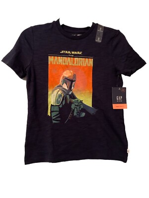 Gap Kids Magic Print Flash Star Wars Mandalorian Graphic T-shirt