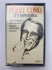 Perry Como It's Impossible Cassette 