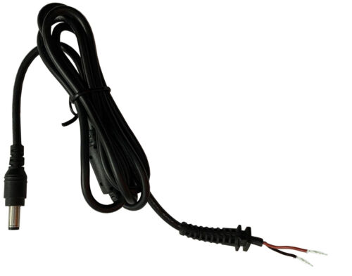 DC Tip Power Plug Socket Connector with Cord/Cable to Laptop Notebook AC Adapter - Picture 1 of 6