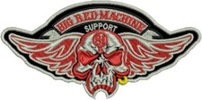 015 HELLS ANGELS Support 81 Écusson Brodé "Crâne Avec Ailes"