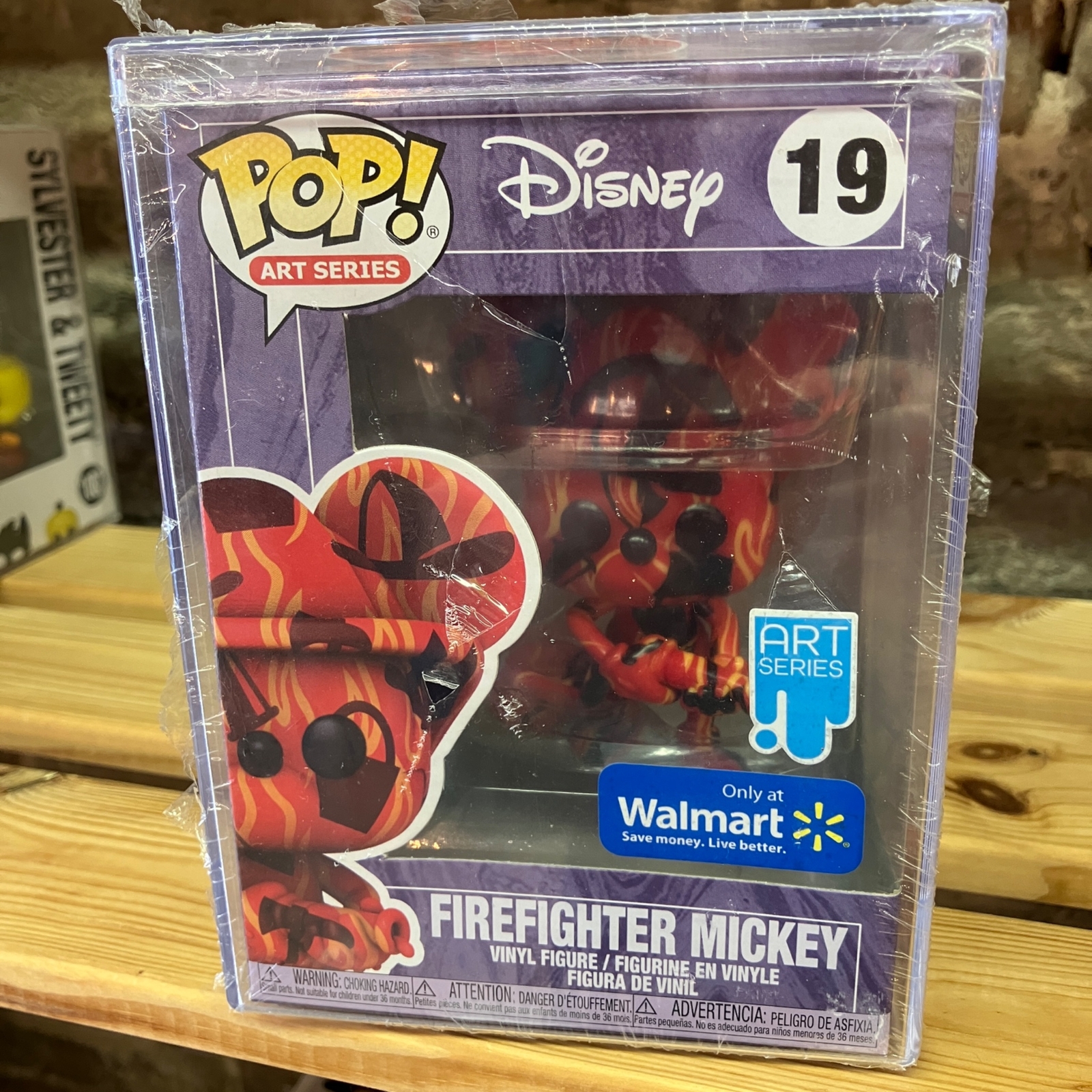 En Oferta Firefighter Mickey Mickey Mouse Disney Funko Pop Art Series 19 Walmart Exclusive