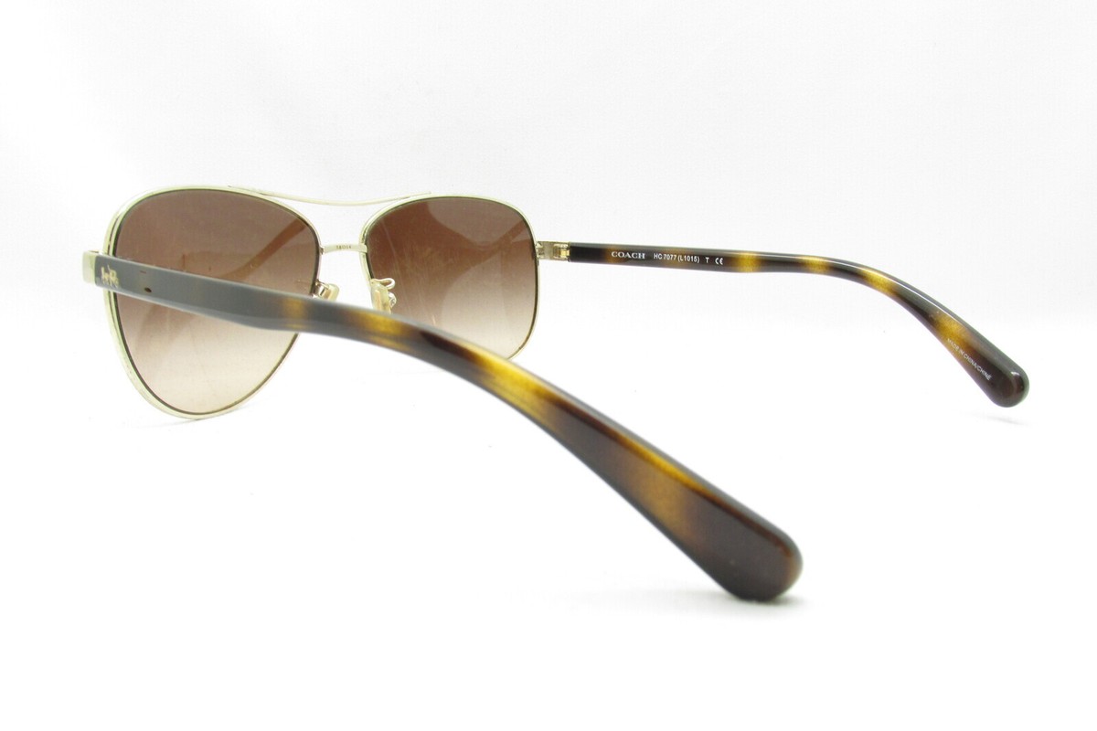 COACH AVIATOR DESIGNER HC7077 LIGHT GOLD L1015 METAL