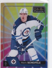 16/17 PLATINUM..MARK SCHEIFELE..COLOR WHEEL..SP..# 63..JETS..FREE COMBINED SHIP