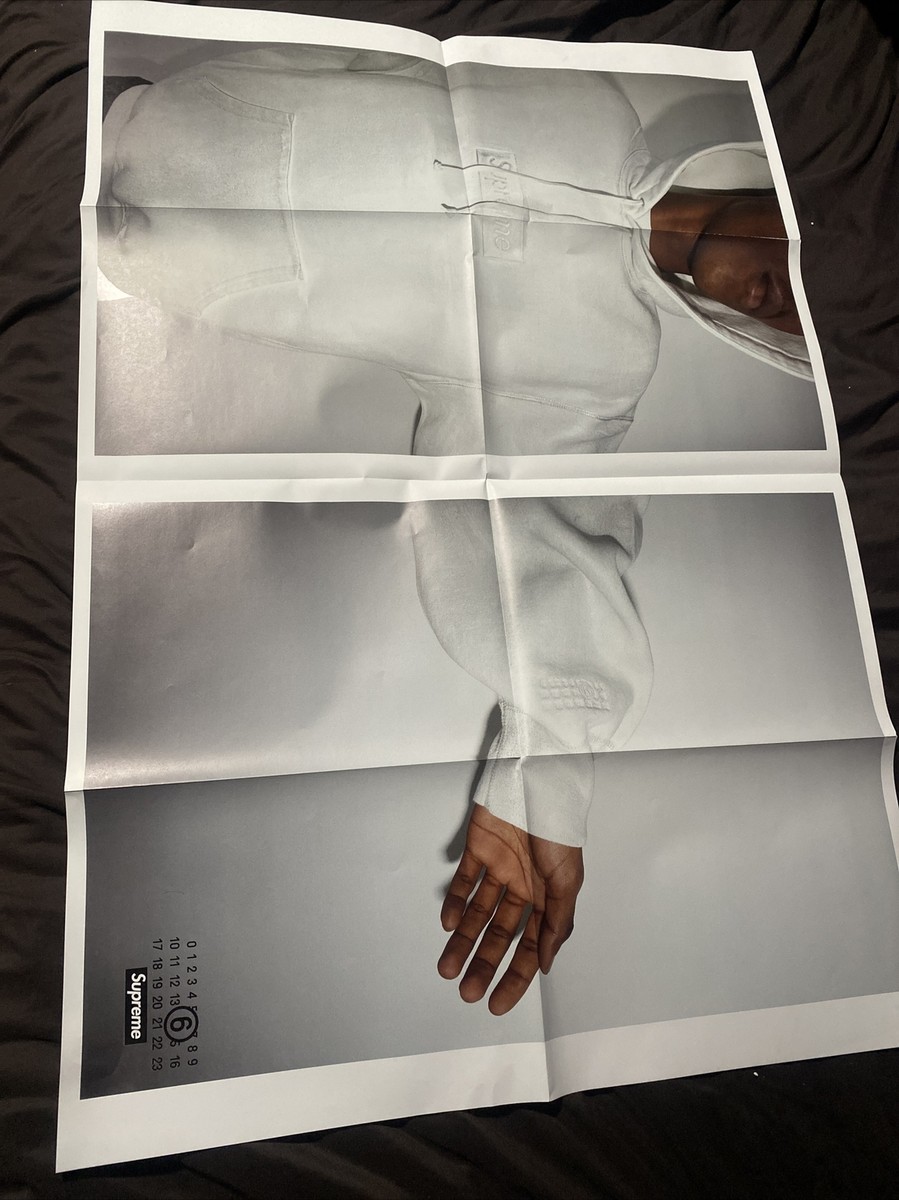 Supreme Maison Margiela MM6 Poster Brand New | eBay