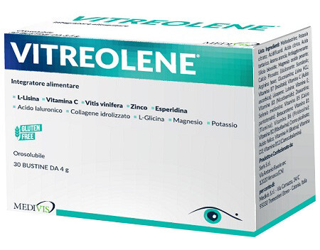 Vitreolene 30 Bustine: Integratore per Mosche Volanti e Benessere Vitreo