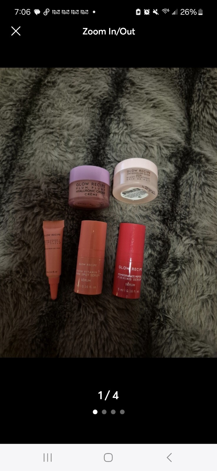 Glow Recipe Mini Skincare Bundle for Radiant Skin