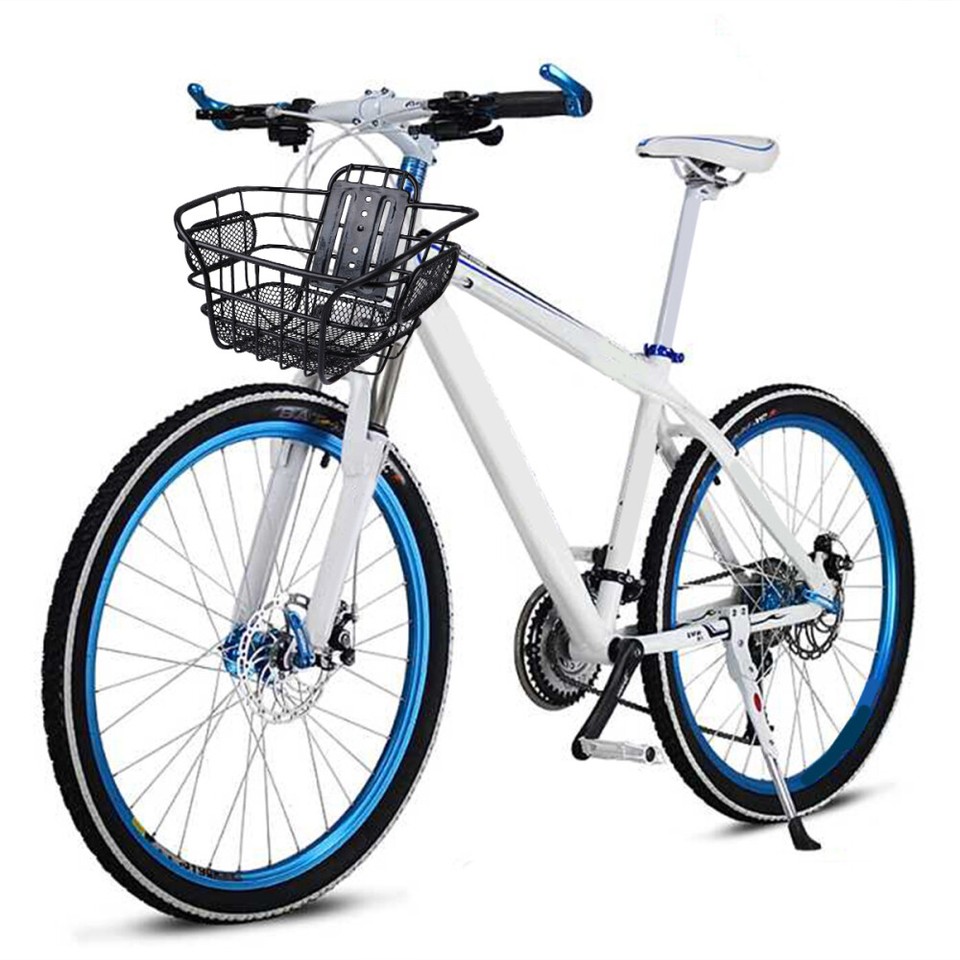 Metal Bike Basket Retro Bike Basket Black Bike Baskets Rustic Bike