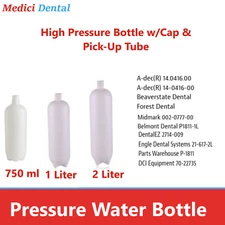 Dental System Pressure Water Bottle For Midmark, A-dec, Belmont, DCI Equipment