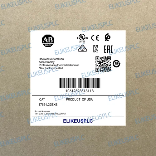 Free Tax 1766-L32BXB Module AB  New In Box 1766L32BXB PM