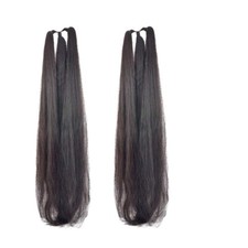 BELLA HARARO Women's Thick Nylon False Hair Extension, 30 inch pack of 2 
