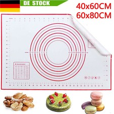 Silikon Waschbar Ausrollmatte Fondant Backmat...