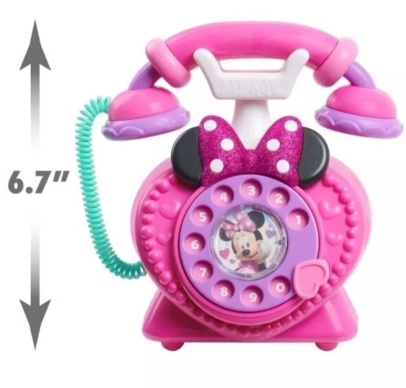 迪士尼青少年米妮老鼠戒指我旋转手机全新演示模型无盒 — 第 2/4 张图片