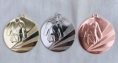 Medaillen Medaille Judo Karate Kung Fu gold silber bronze Jede Anzahl möglich