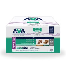 AVA Optimum Health Wet Puppy Food Chicken & Lamb Pate - 6 x 395g