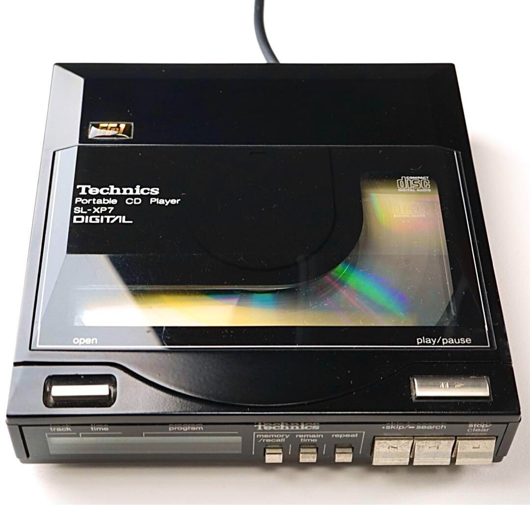 TECHNICS SL-XP7 Portable CD Player Working Confirmed japan TECHNICS SL-XP7 Portable CD Player Working Confirmed japan