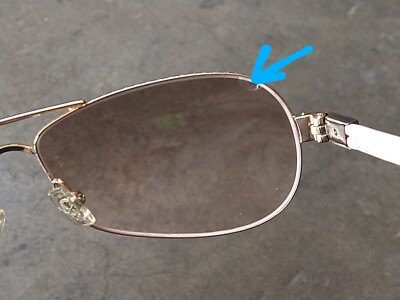 クロムハーツ　RED RIOT CHROME HEARTS Little Red Riot Sunglasses Pink Leather Aviator