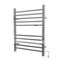 Amba RSWH-P Radiant Square Hardwired Towel Warmer with 10 Bars, Polished Finish
