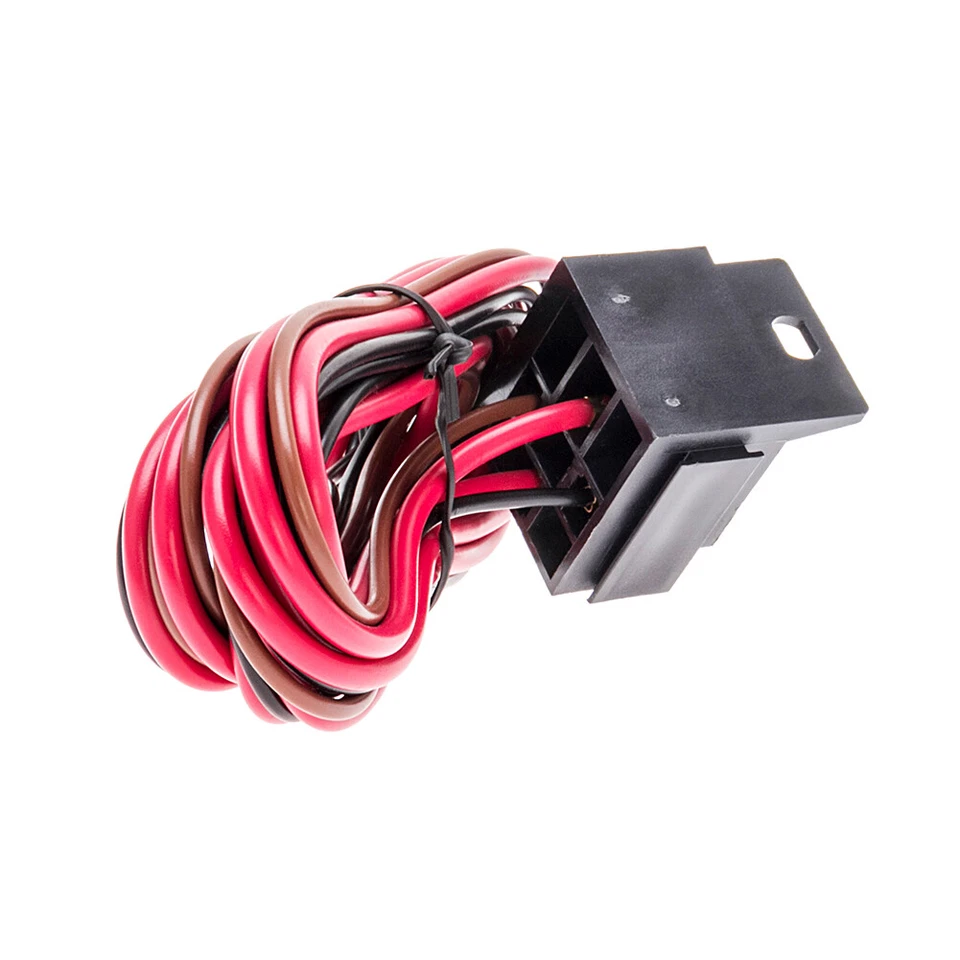 Ventilador de refrigeración de radiador eléctrico de 16 pulgadas Kit de interruptor de temostato de relé de 120 W Actualización EE. UU. Foto 3 de 4