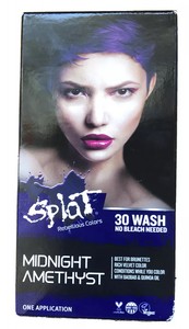 Splat Rebellious Colors Semi-Permanent Hair Dye Midnight ...
