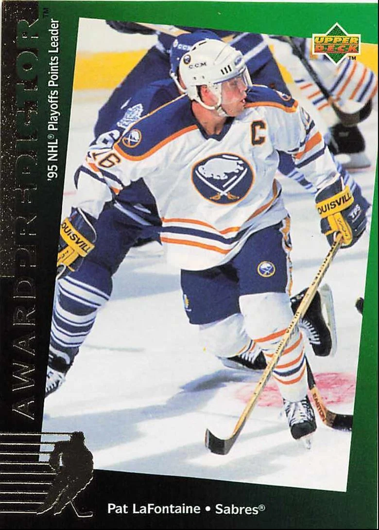 1994-95 Upper Deck Predictors Retail Pat LaFontaine Buffalo Sabres #R55