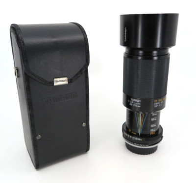 Tamron  Adaptall 80-210mm f/3.8 CF Tele Macro Lens for Pentax w/Filter with case