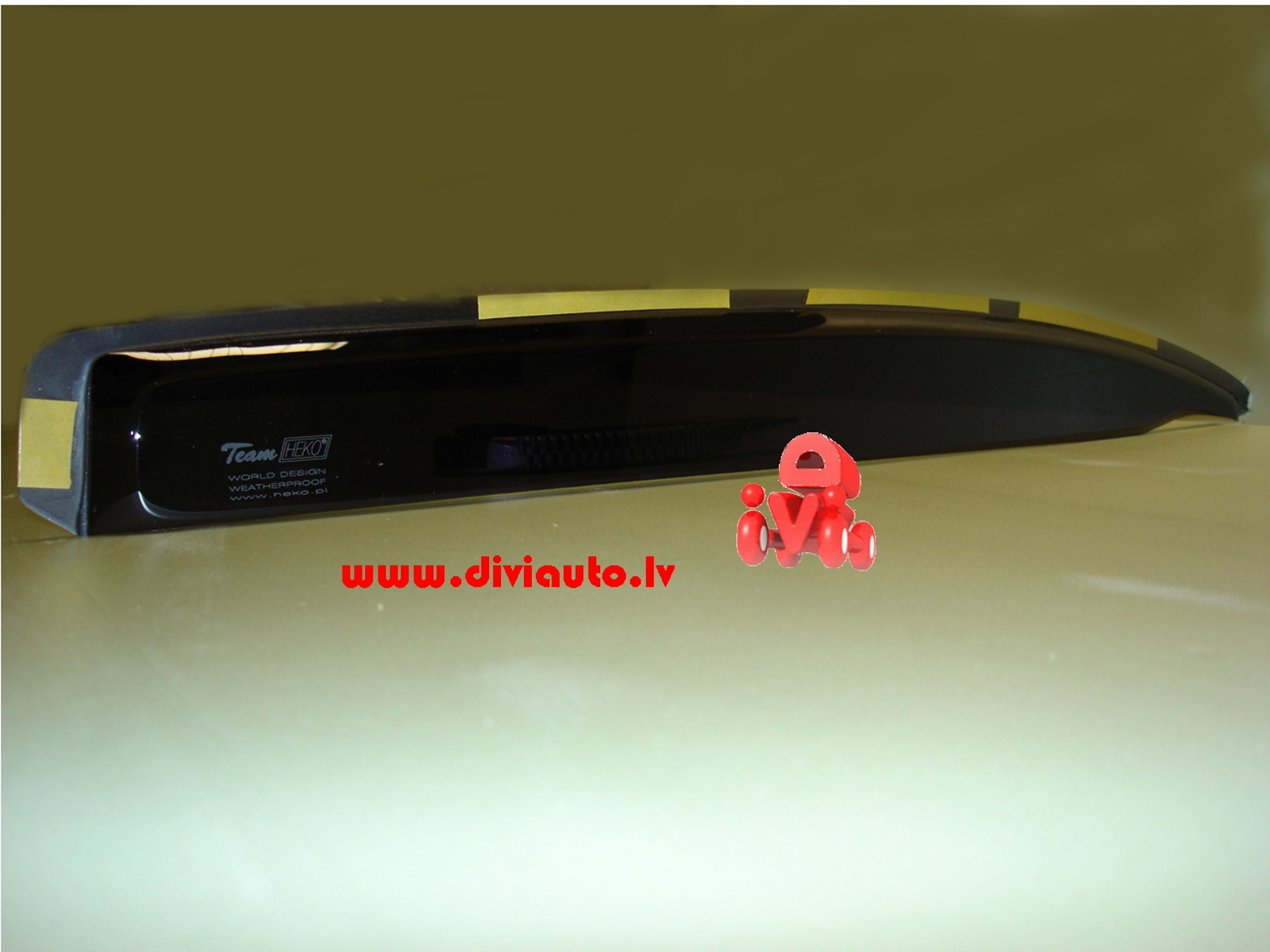 Wind deflectors for BMW 3 E90 2005 2012 SALOON 2.pc HEKO 11127T REAR