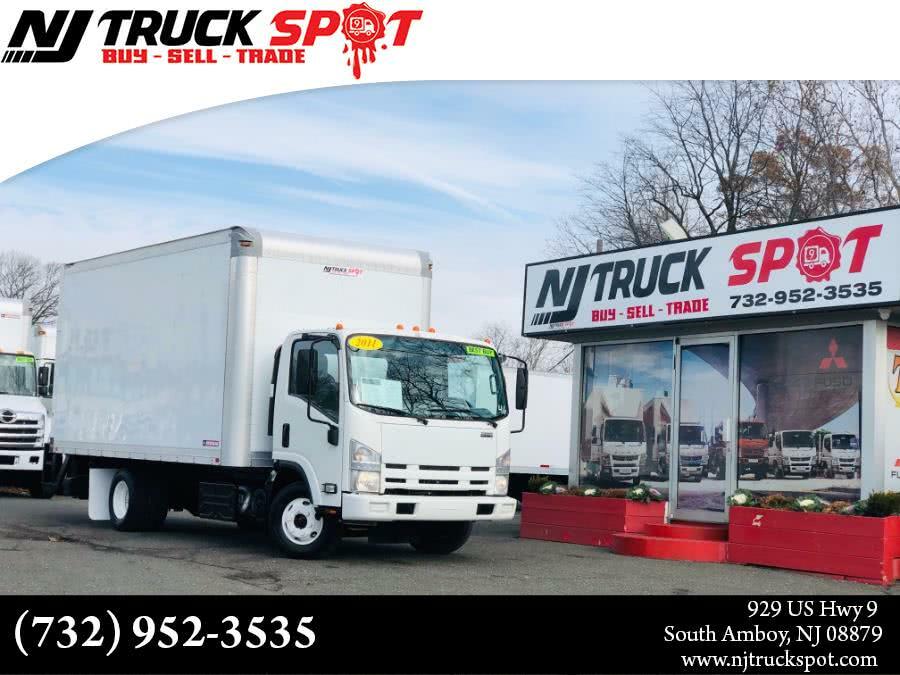 2011 Isuzu NPR HD 16 FEET DRY BOX + LIFT GATE 2011 Isuzu NPR HD 16 FEET DRY BOX + LIFT GATE 131548 Miles White Regular Cab Cha