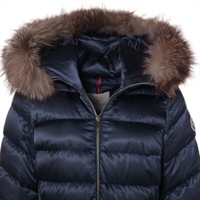 Moncler LEERSIE 22 years Nylon Down coat 0 Ladies' Navy Blue Moncler LEERSIE 22 years Nylon Down coat 0 Ladies' Navy Blue
