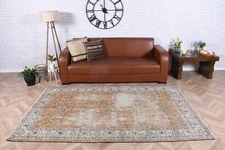 Cool Rug, 4.8x7.7 ft Area Rugs, Vintage Rugs, Turkish Rug, Oriental Rug