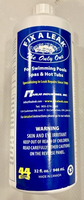 #ad FIX A LEAK 1ltr Swimming pool Spa Water Leak Sealant for Plumbing amp; Shell Leaks $29.80