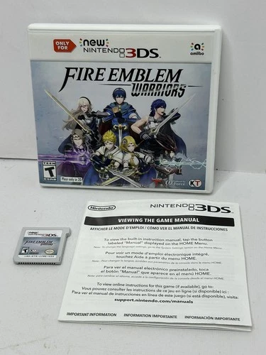 Fire Emblem Warriors (New Nintendo 3DS, 2017) Preowned