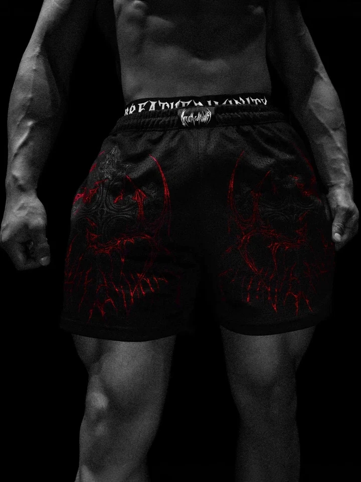 Breathedivinity Pantalones Cortos Deportivos Malla Transpirable Foto 3 de 4