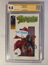 Spawn 21 SS CGC 9.8 Firmado por Todd McFarlane FIRMA COMPLETA TINTA AZUL