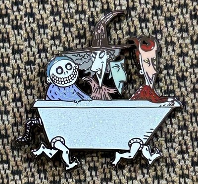 Disney Pink A La Mode PALM Nightmare Before Christmas Lock Shock & Barrel Pin