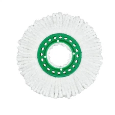 Rotating Mop Replacement Head Microfiber Round Mop Head For Cleaning Brightly