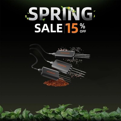 Spider Farmer 3er-Pack Smart Bodensensoren for GGS System Hydroponik Automatik