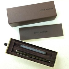 Louis Vuitton Damier Jet Rack Ballpoint Pen Brown Made in Germany W/Box