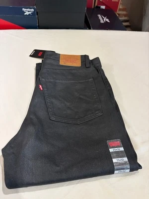 Levi's 501 Original Femme Neuf - Jean Enduit Gris Anthracite Taille 25x32 - Photo 1/4