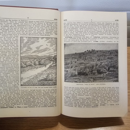 Peloubet's Bible Dictionary 1947 Hardcover Illustrated Reference Theology - Picture 8 of 12