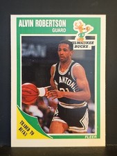 1989-90 Fleer #90 Alvin Robertson BUCKS