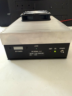 Q5 Signal L144-28HP150 144 MHz RF Power Transverter & Amplifier 150W 28 dB Gain.