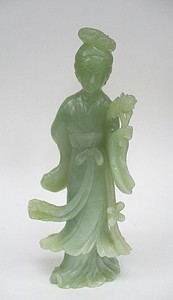 Old Chinese  Jade or Stone Carving Figure Statue