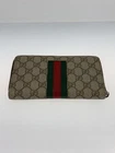 Gucci Portefeuille Web Gg Supreme/Pvc/Beg/