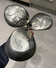 Ladies Callaway Big Bertha Hawk Eye 5 &7 Wood / Gems UL Graphite Shaft + Driver