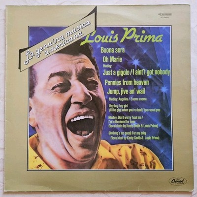Louis Prima - La Genuina Música Americana - LP  - 1979 - Capitol Records  -...