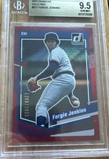 2023 Donruss Fergie Jenkins Holo Red Beckett 9.5